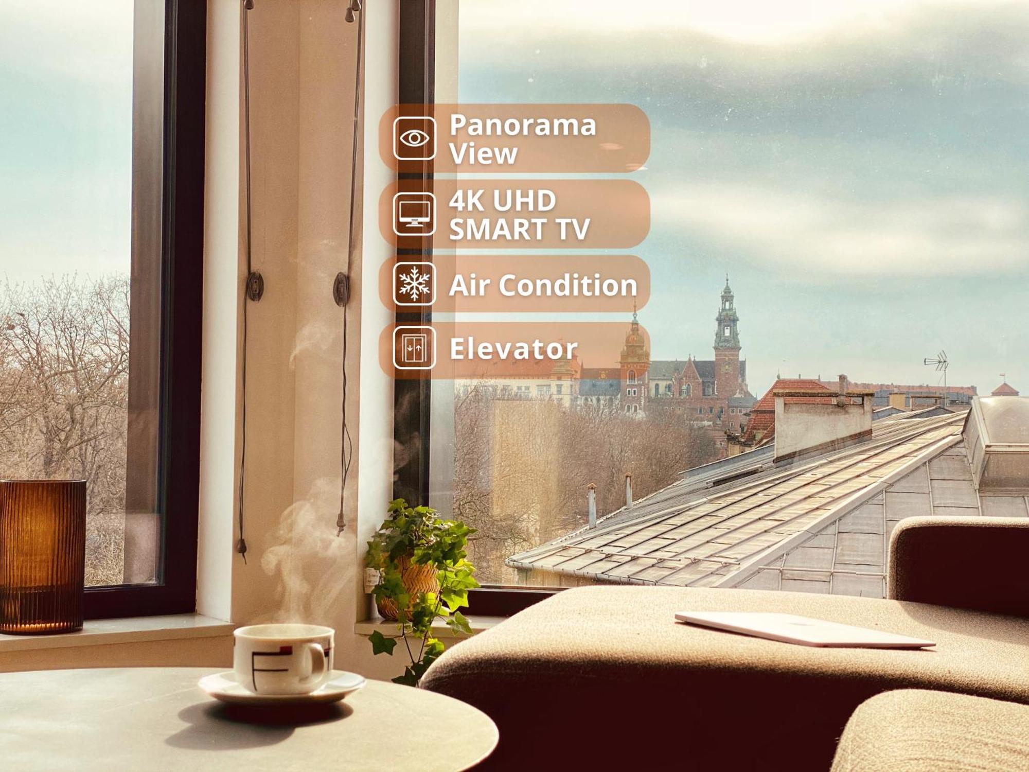 Panorama View By Mint Apartment Krakow Exterior photo